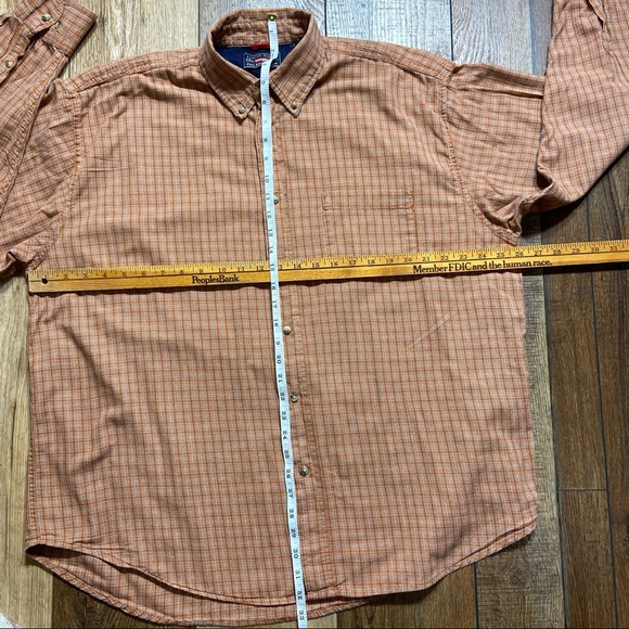 Wrangler Plaid Long Sleeve Button Down Shirt Size XL - Picture 8 of 9
